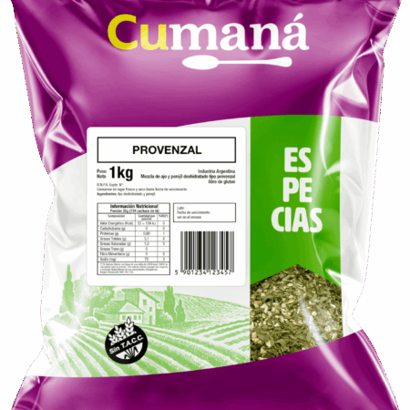 Provenzal SIN TACC "CUMANA" x 1 kg