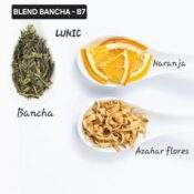 Blend linea importada - B7 - Te BANCHA, Naranja trocitos, AZAHAR flor