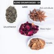 Blend linea importada - G4 - Te GUNPOWDER, Anis estrellado, Canela, rosas