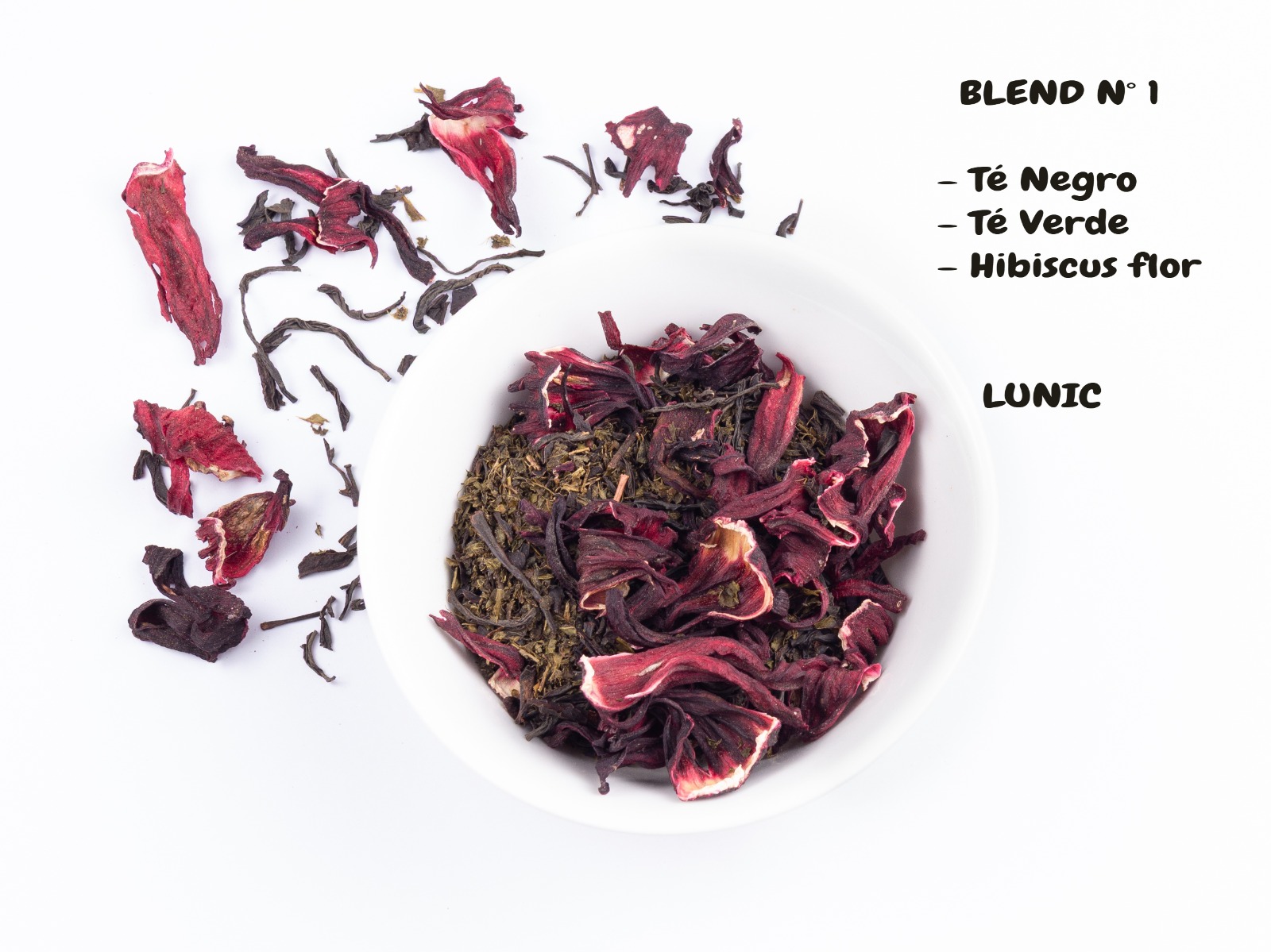 Blend Nº 1 - Té negro, Té verde e Hibiscus