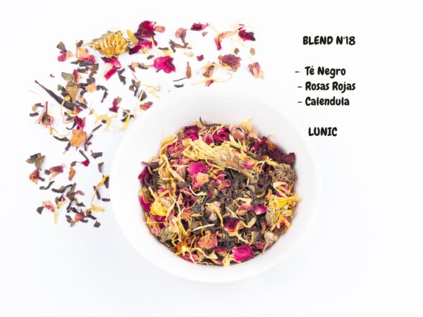 Blend Nº 18 - Té negro, pétalos de rosa y caléndula