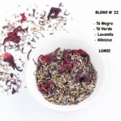 Blend Nº 22 - Té negro, Té verde, lavanda, hibiscus