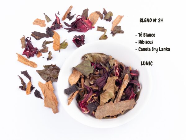 Blend Nº 24 - Te blanco, hibiscus y canela