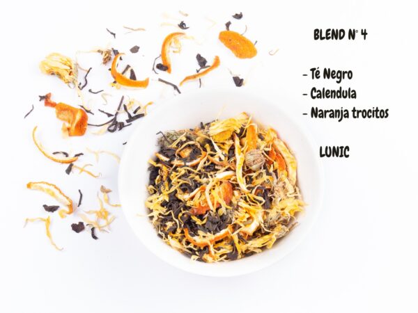 Blend Nº 4 - Té negro, caléndula y naranja