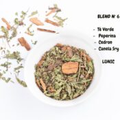 Blend Nº 6 - Té verde, Peperina, Cedrón y canela