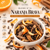 BLEND N° 14 - NARANJA BRAVA - (TÉ NEGRO, NARANJA, CANELA DE SRI LANKA Y CLAVO DE OLOR)