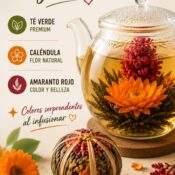 CAPULLOS DE TE (BLOOMING TEA) – Calendula y Amaranto