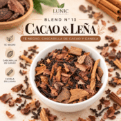 BLEND N° 13 - CACAO & LEÑA - (TÉ NEGRO, CASCARILLA DE CACAO Y CANELA DE SRI LANKA)
