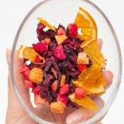 BLEND FRUTAL - CAMPESTRE FRUTAL (Manzana, frutos Rojos c/hibiscus, Frutilla, Naranja trocitos) FT N° 1 x 250 gr