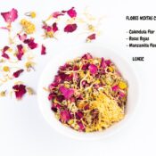 Flores secas mixtas premium - CD 3 (Calendula, rosas, manzanilla)