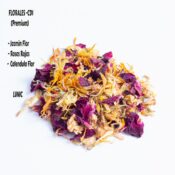 Flores secas mixtas premium - CD 1 (jazmin, rosas, calendula)