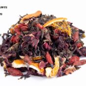 GREEN TEA (BLEND de te verde) - GT8 Te Verde , Lima , Naranja , Hibiscus ,Bayas de goji ( ENERGIZANTE)