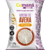 Harina de avena SIN TACC - CUMANA x 400 gr
