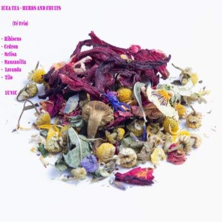 BLEND EXCLUSIVO - ICE TEA - IC Nº 2 - HERBS AND FRUITS (hibiscus, cedron, melisa, manzanilla, lavanda, tilo)