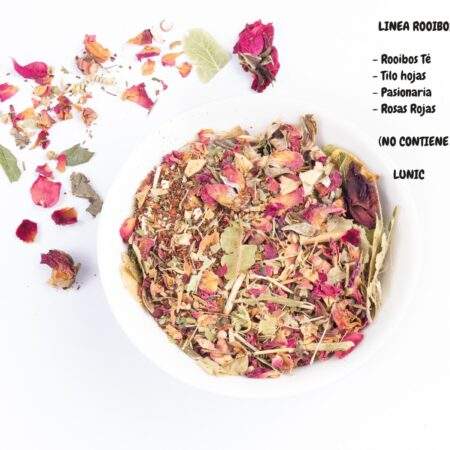 TE ROOIBOS BLENDS (R05) - ROOIBOS, TILO, PASIONARIA Y ROSAS ROJAS