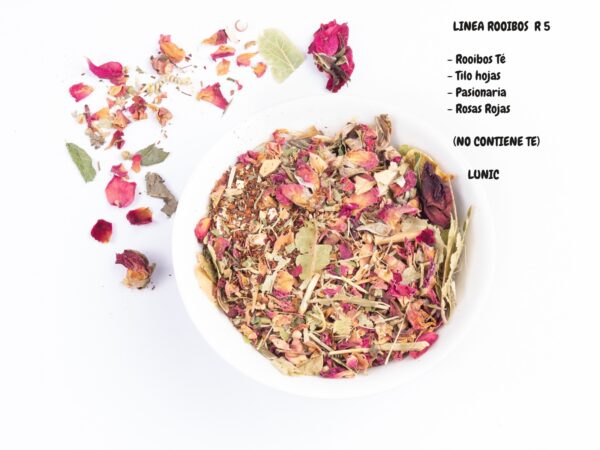 TE ROOIBOS BLENDS (R05) - ROOIBOS, TILO, PASIONARIA Y ROSAS ROJAS