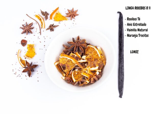TE ROOIBOS BLENDS (R11) - ROOIBOS, ANIS ESTRELLADO, VAINILLA, NARANJA