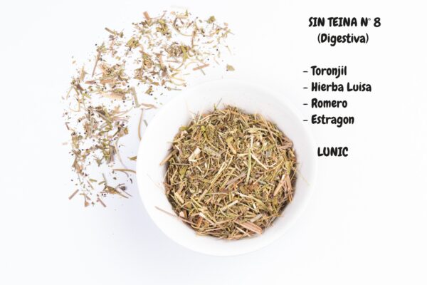 SIN TEINA Nº 8 - TORONJIL , HIERBA LUISA , ROMERO , ESTRAGON