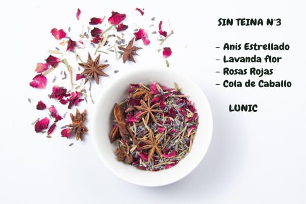 SIN TEINA Nº 3 - ANIS ESTRELLADO , LAVANDA , ROSAS ,COLA DE CABALLO