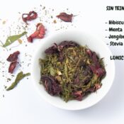 SIN TEINA Nº 7 - HIBISCUS , MENTA , JENGIBRE , STEVIA
