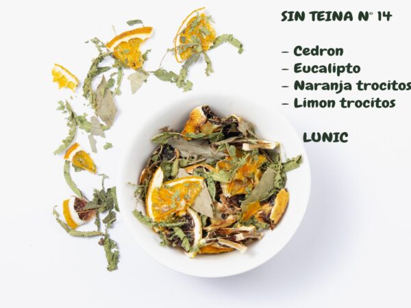SIN TEINA Nº 14 - CEDRON, EUCALIPTO, NARANJA Y LIMON