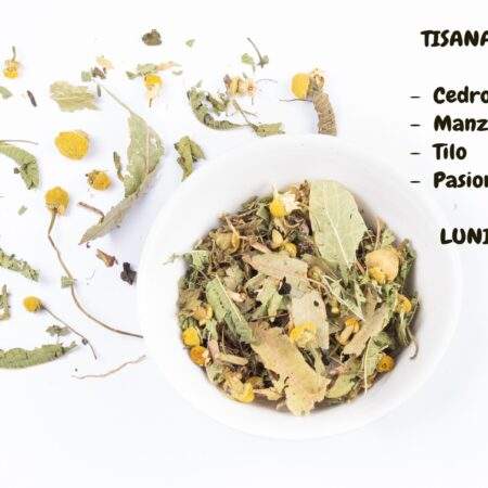 Tisana Nº 11-Topping para mate (Cedron , Manzanilla, Tilo, Pasionaria)