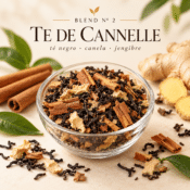 BLEND Nº 2 – TE DE CANNELLE (Té Negro, Canela y Jengibre)