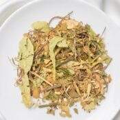 YERBA MATE (BLEND ARTESANAL) AGROECOLÓGICA – N°6 Sueño Relajante (valeriana , pasionaria , tilo)