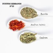 YUYITOS SERRANOS - YL Nº 15 (cedron, burrito, Hebras de Azafran)