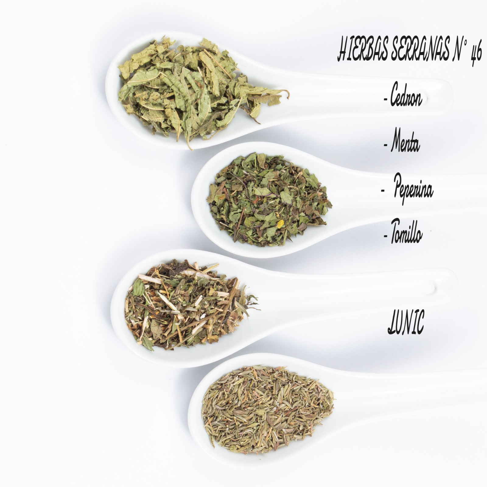 Blend Nº 46 - HIERBAS SERRANAS ( tomillo, cedron, menta, peperina )