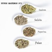 Yuyos materos Nº 1 - (cedron, salvia, peperina, poleo)